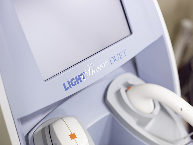 LightSheer Duet machine for Laser hair removal